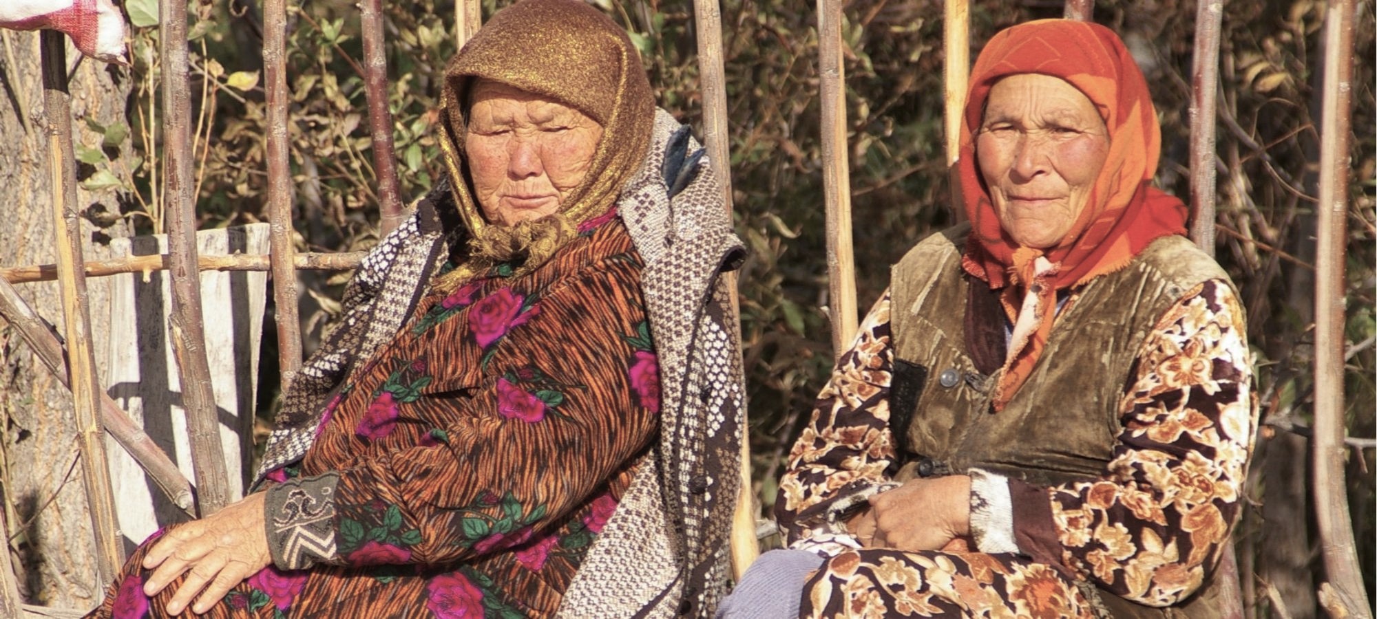 Old Ladies - Naryn Kyrgyzstan 